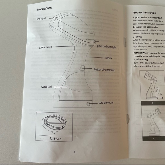 🐝🐝🐝 MagicPro clothes steamer, nearly new! EUC - Picture 8 of 11